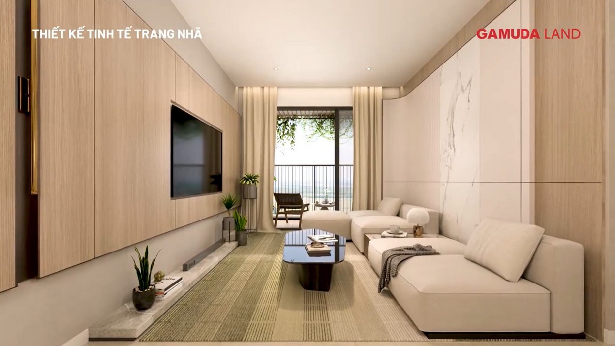 Nhà mẫu dự án skybridge gamuda