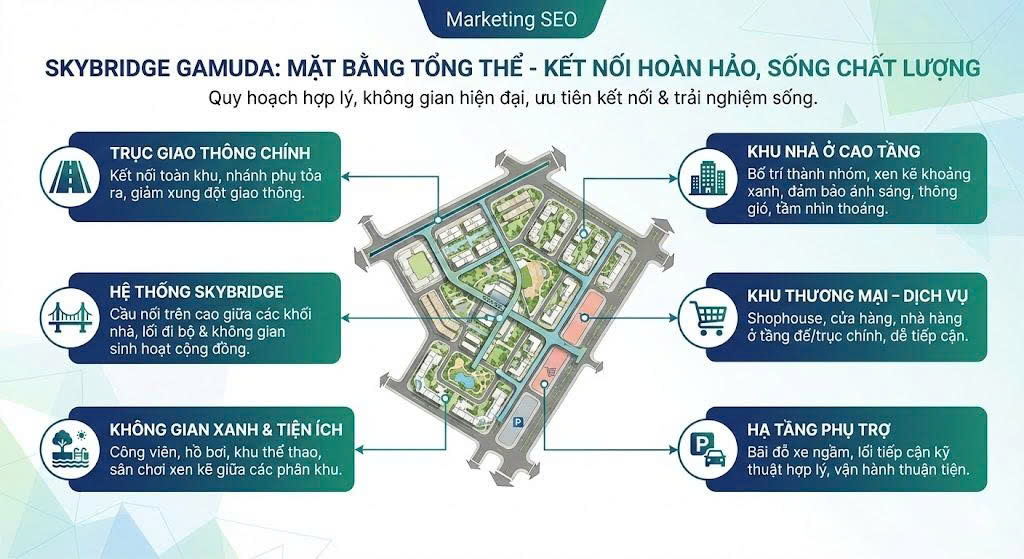 Mặt bằng tổng thể dự án